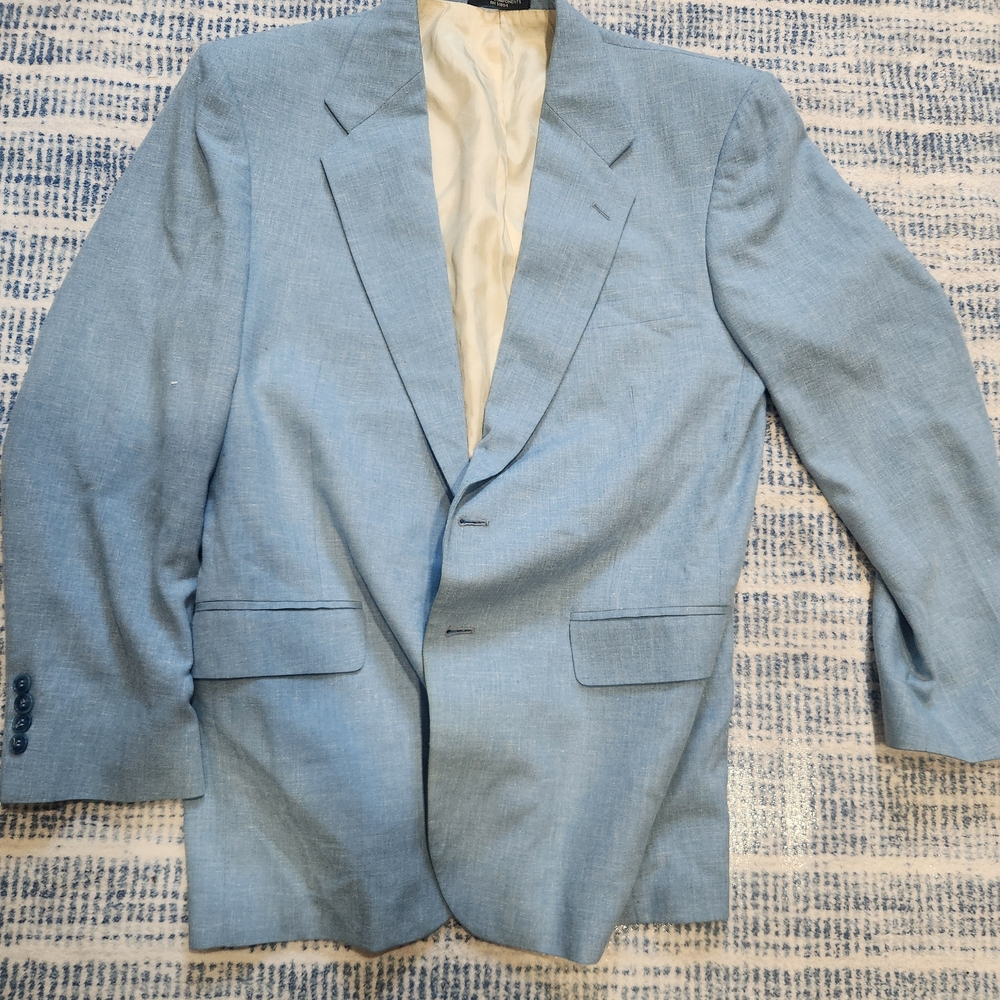 Elegant Light Blue Men's Blazer